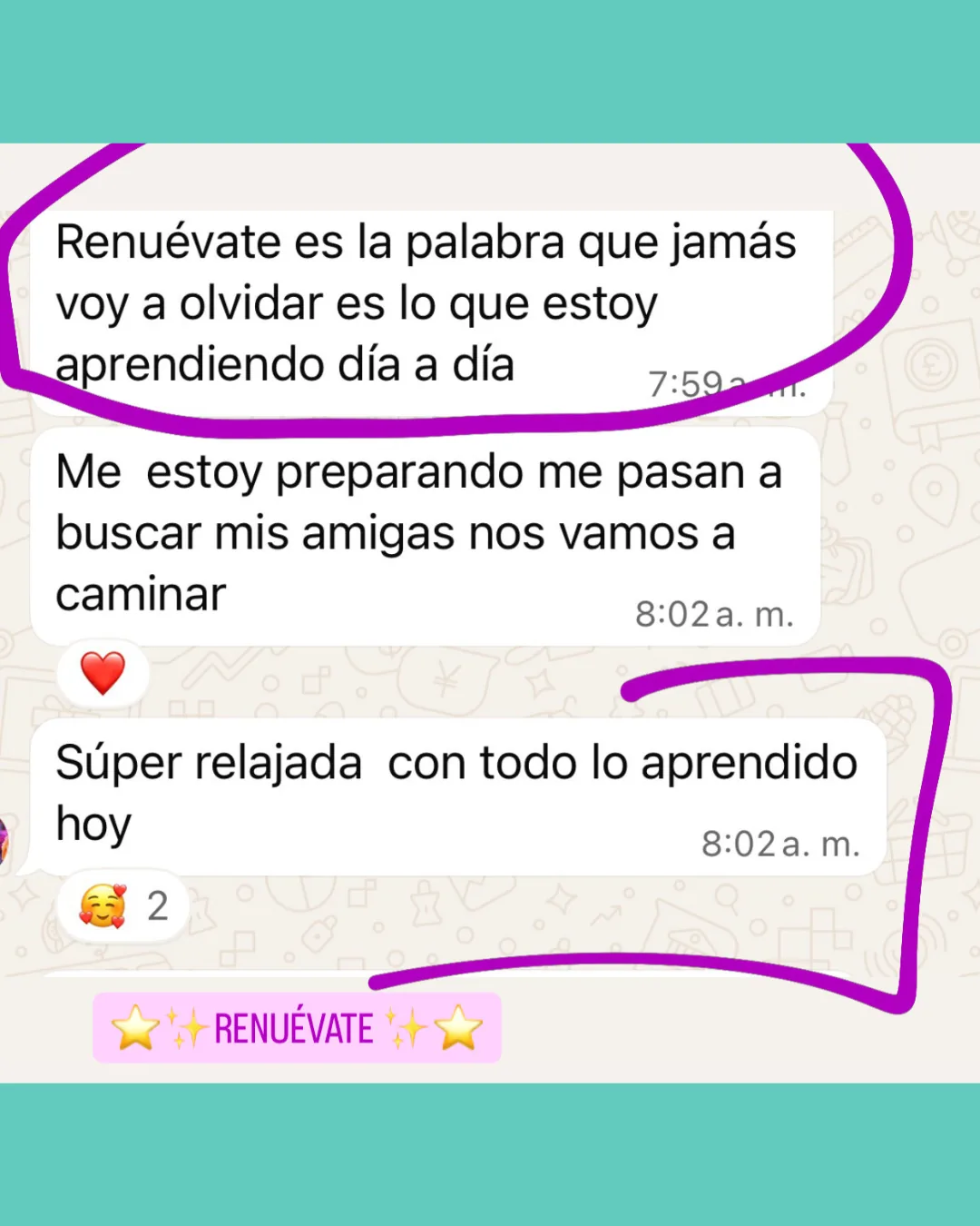Testimonio Renuévate